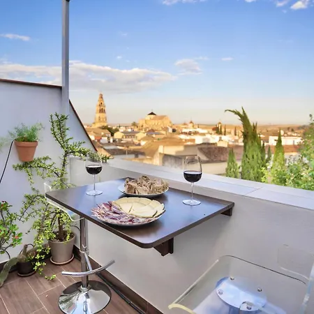 Atico La Muralla Con Terraza Privada Апартаменты Кордова